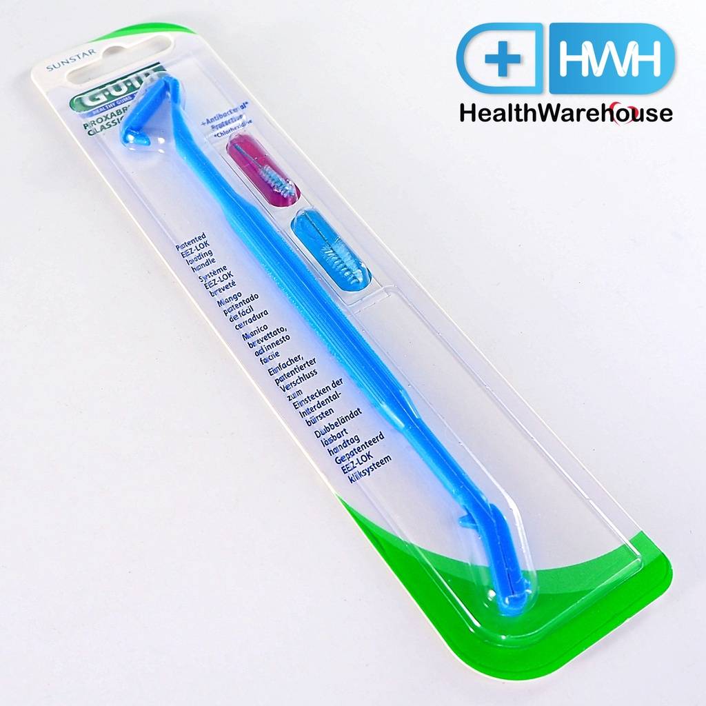 Sunstar GUM Proxabrush Classic 605 แปรงซอกฟัน Interdental Brush Proxa